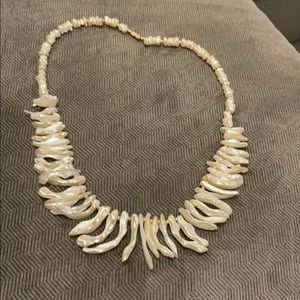 24” Unique Pearl-like Necklace